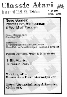 Classic Atari Nr. 1 Cover
